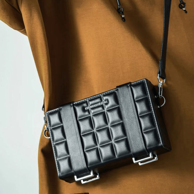 Trendy Argyle Square Crossbody Bag - New Small Shoulder Bag
